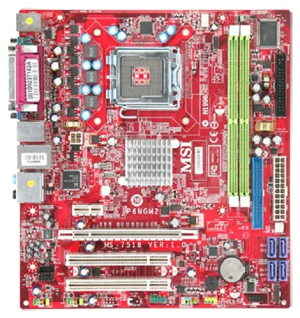Ремонт материнских плат  MSI P6NGM2-FI в Нижнем Новгороде